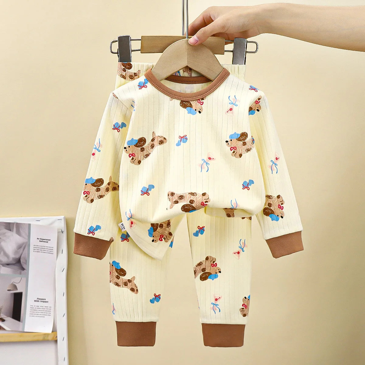 Children Kids Clothes Sets Boys Girls Suit Pajamas Clothinng Pants Cartoon Autumn Winter Sleepwear Outfits