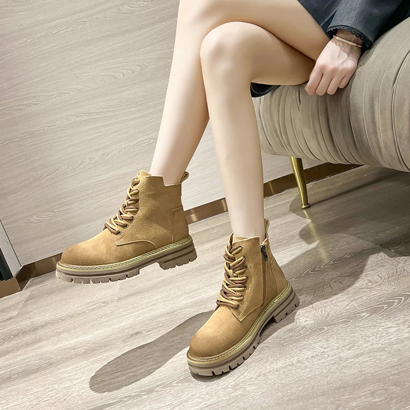 AIYUQI Women's Ankle Boots