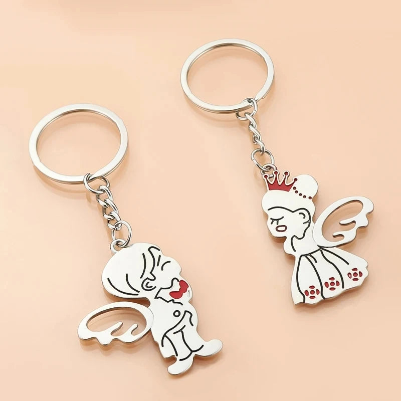 Lovers Heart Keychains