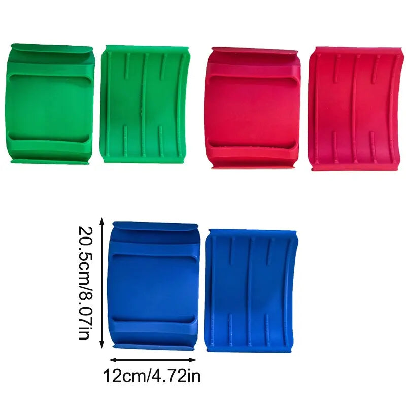 1PC Multi-functional Silicone Anti-scald Non-slip Vegetable Cutting Aid Silicone Anti-slip Heat Insulation Clip Cooking Baking