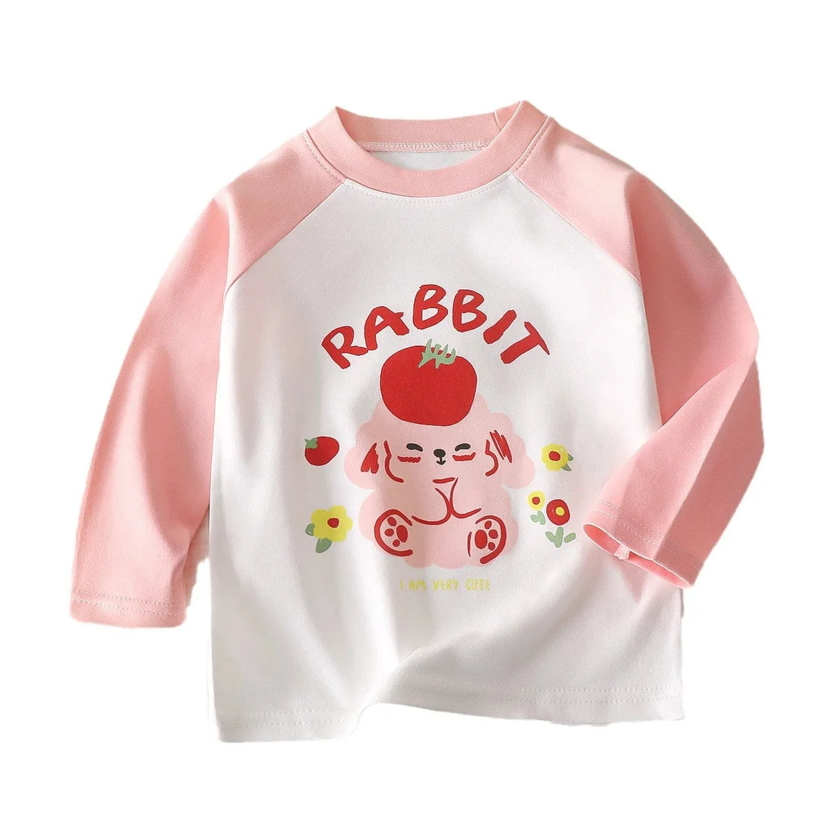 Cartoon Kids Long Sleeve Tops Cute  Dinosaur Children T-shirt Spring Autumn Cotton Clothing Baby Bottoming Shirt