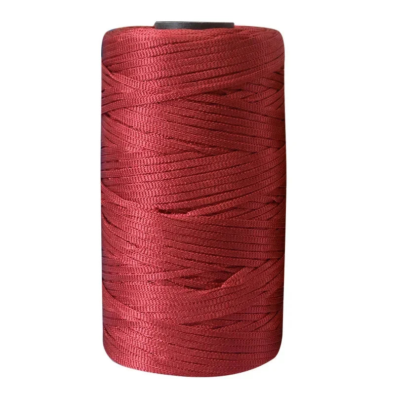 2Pcs 500g ice silk bright cotton and linen thread 500g personalized hand-woven crocheted DIY available hook bag hat seat cushion