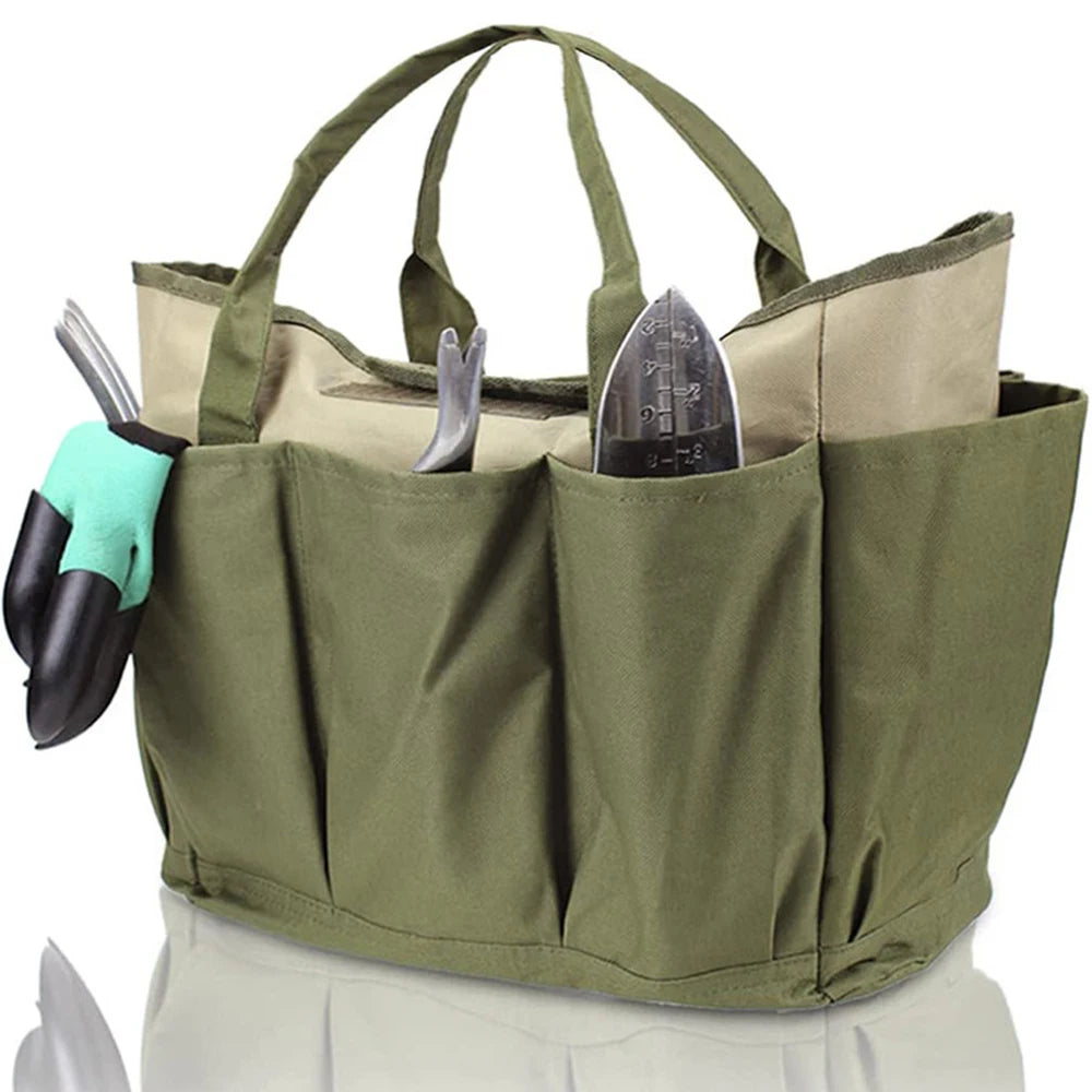1PC Gardening And Outdoor Large-Capacity Hand-Held Multi-Color Camping Tool Multi-Pocket Storage Bag
