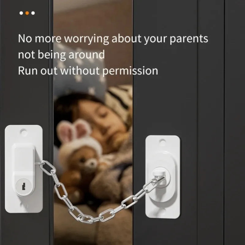 1pcs Home Window Door Lock Security Protection Baby Adjustable Safety Locks Cabinet Refrigerator Drawer Child Kids Baby Care