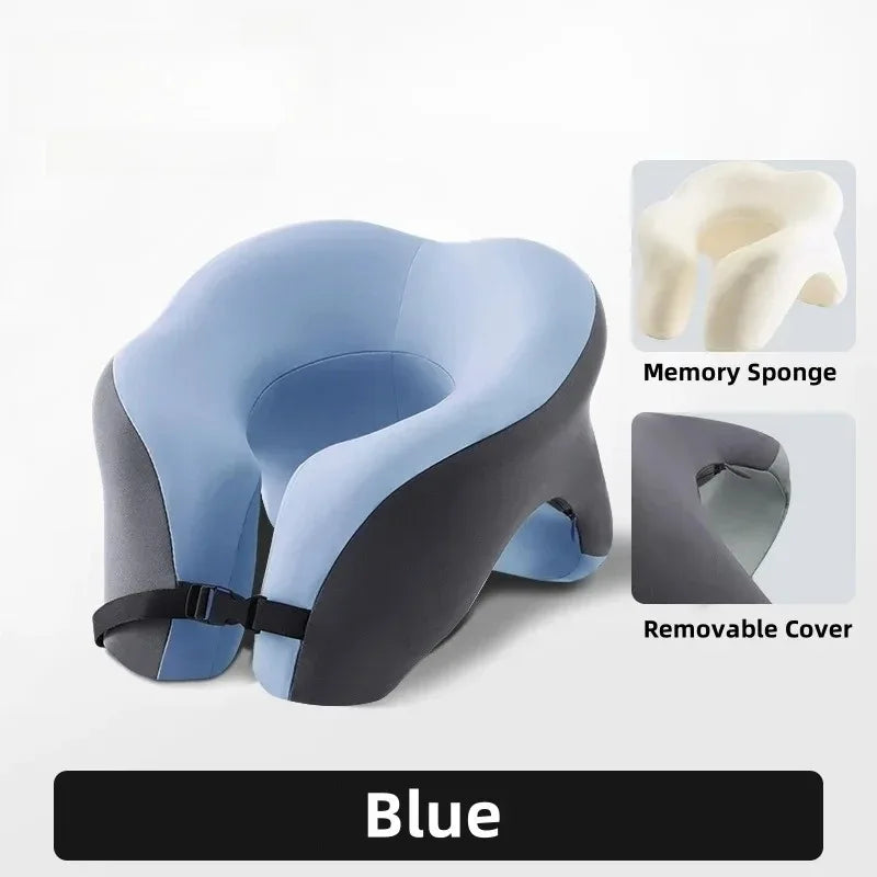 1pc Multi-functional U-shaped Pillow, Nap Pillow, Head And Neck Protector, Travel Airplane U-shaped Pillow