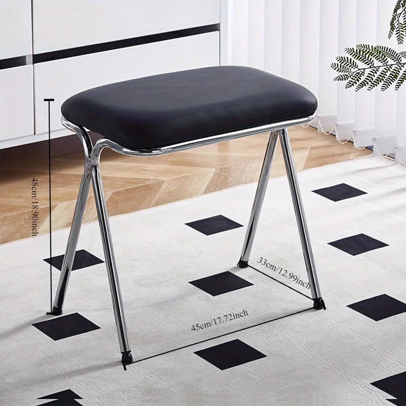 Dressing table chairs, bedroom chairs,  exquisite and simple, equipped with soft and comfortable cushions, sturdy and durable,