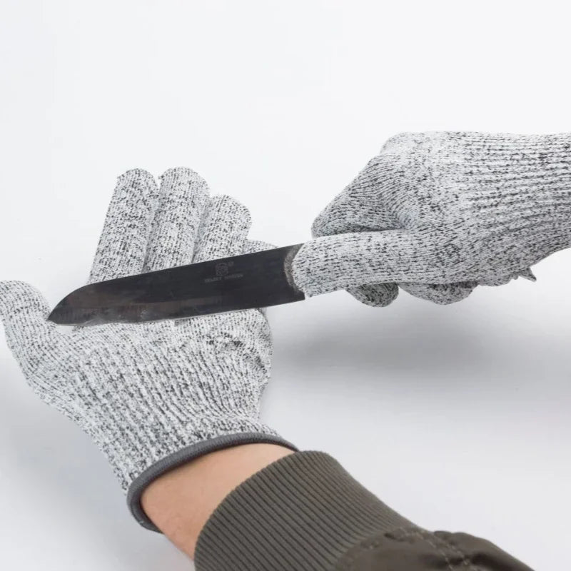 1Pair Safety Anti Cut Glove Multi-Purpose Industry Kitchen Gardening Anti-Scratch Anti-cut Glass Cutting Tool Safety Work Gloves