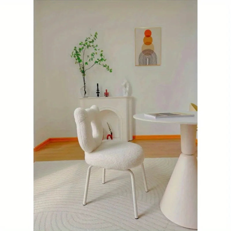 Superior dressing stool wind bedroom makeup stool makeup manicure chair simple Internet celebrity cream rotatable girls home