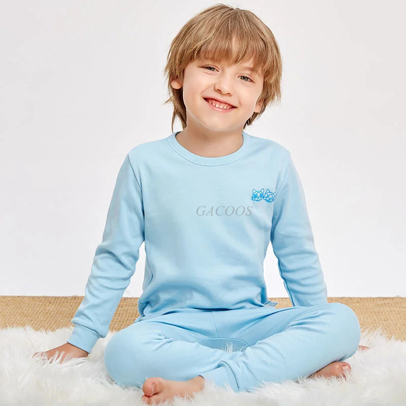 Children Pajamas Boys Totoro Cotton Clothes Pants Set Cartoon Sleepwear Kids Pajamas For Girls Toddler Baby Outfits Child Pyjama