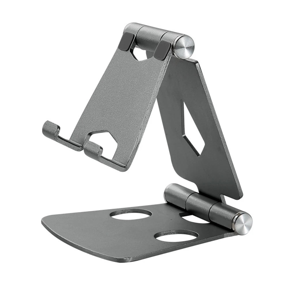 1PC Aluminum Mobile Phone Tablet Portable Adjustable Stand Desktop Folding Lazy Stand