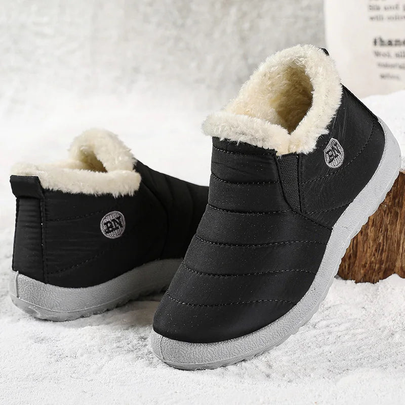 Men Boots Men's Winter Shoes Lightweight Fur Boots