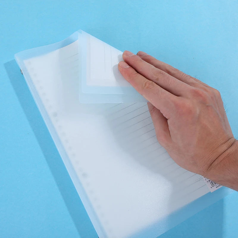 1PC B5 Loose-Leaf Notebook Students Can Detachable Thin And Simple Flexible Loose-Leaf Book Can Carry Note Coil Book