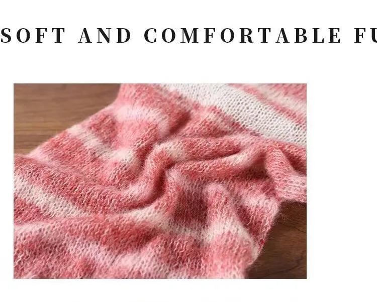 Silk gradual change mohair, hand DIY woven color wool super soft, plush bright silk wool ball