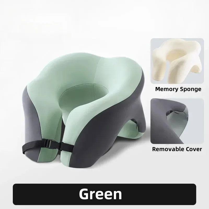 1pc Multi-functional U-shaped Pillow, Nap Pillow, Head And Neck Protector, Travel Airplane U-shaped Pillow