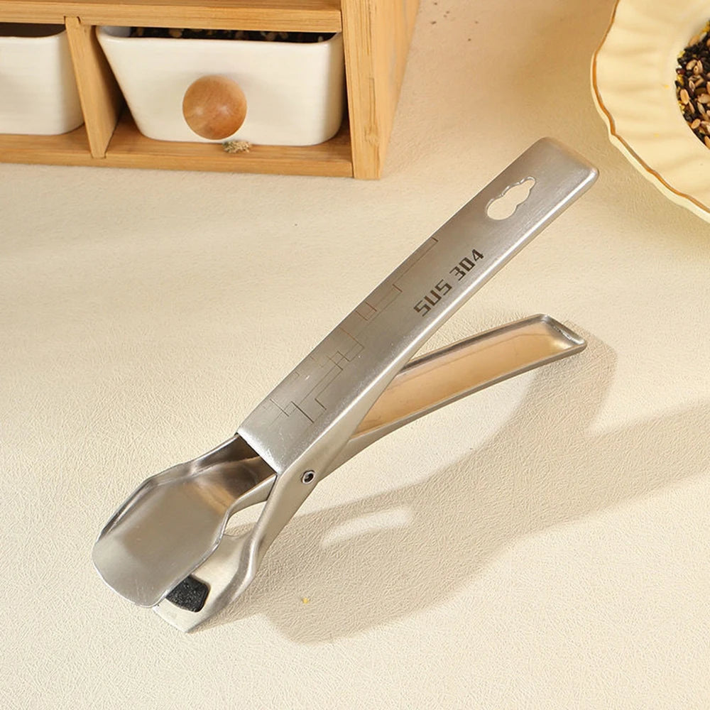 1PC Stainless Steel Anti-Ironing Bowl Clip Non-Slip Steamer Dish Clip Lifting Dish Utensils Household Kitchen Clip Plate
