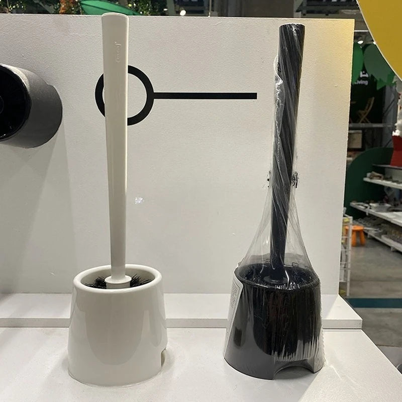 Toilet brush set, toilet cleaning, toilet scrubbing, Bermont bathroom, household toilet, toilet brush cleaning