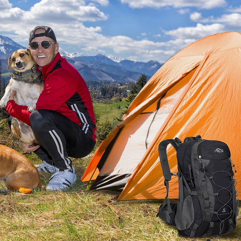 Hiking Backpack Storage Bag Sturdy 40 liter