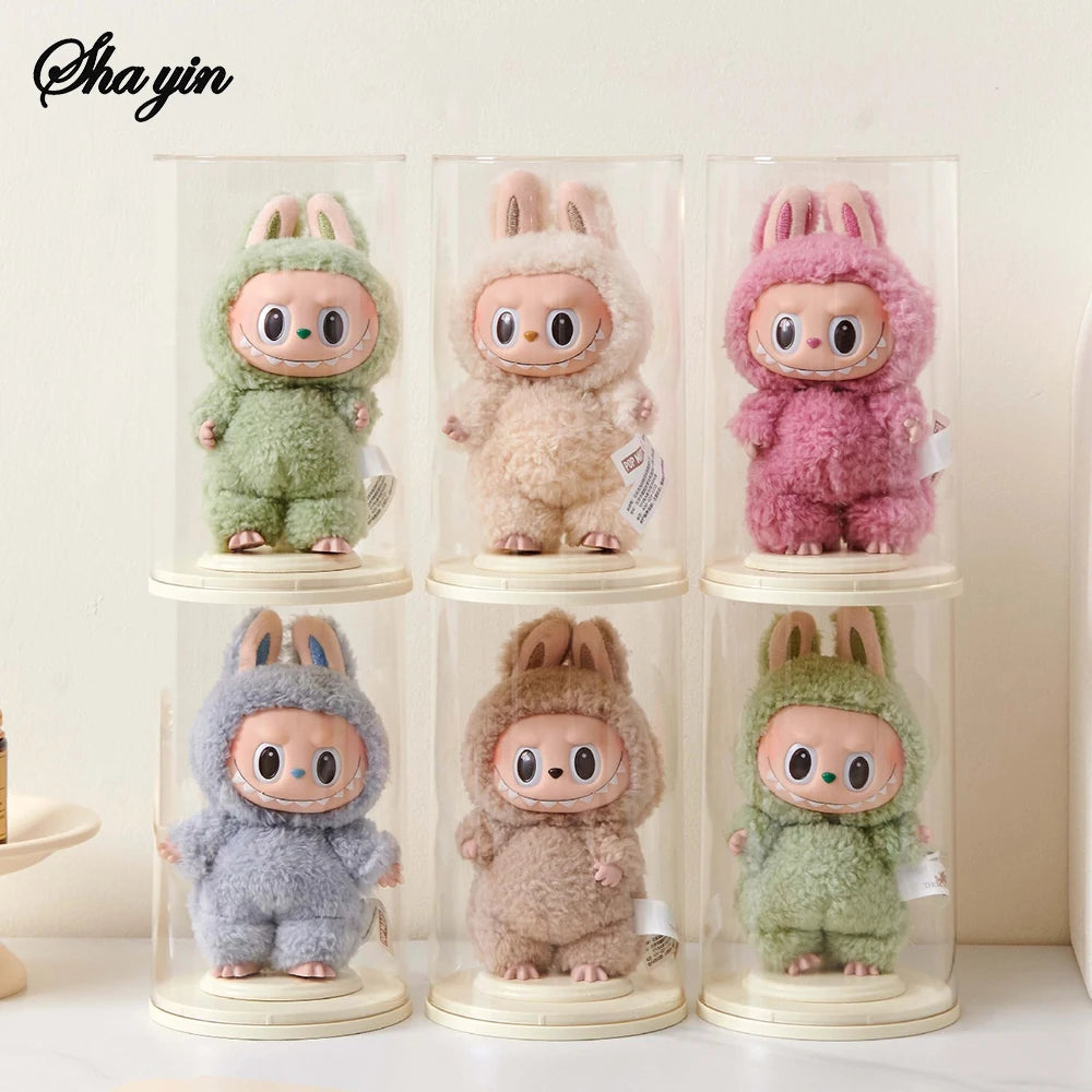 1PC Storage Box For Transparent Doll Stand Display Shelf That Can Be Stacked And Dust-Proof Plush Doll Display Box