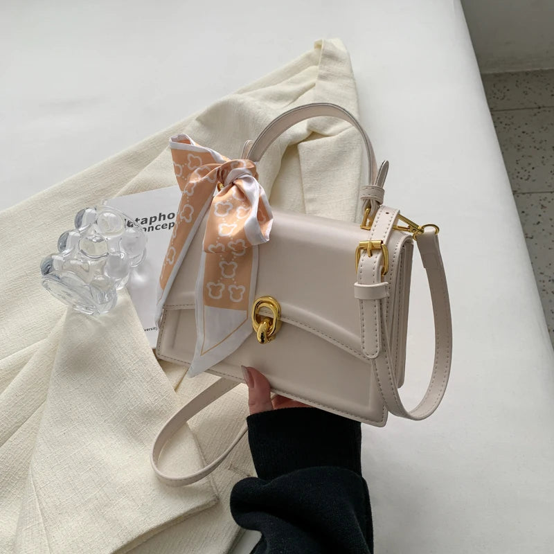 1 Piece of Pure Color Handheld Small Square Bag, Versatile One-Shoulder Cross-Body Bag for Women That Can Hold Mobile Phones