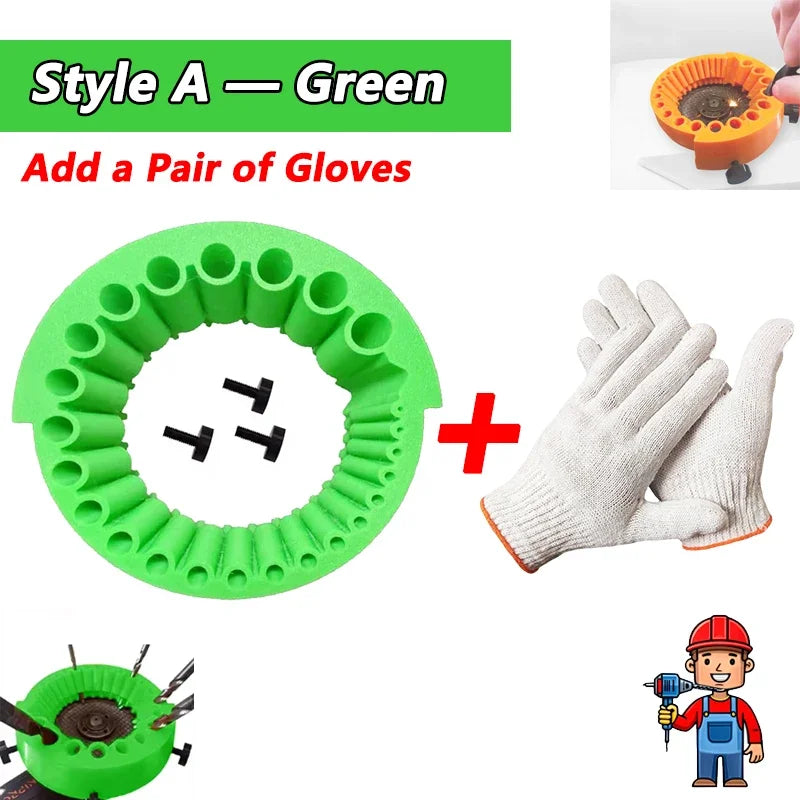 2-13mm Drill Bit Sharpener Grinder Multi-specification Power Drill Bit Grinding Portable Drill Power Abrasive Tools for Grinding