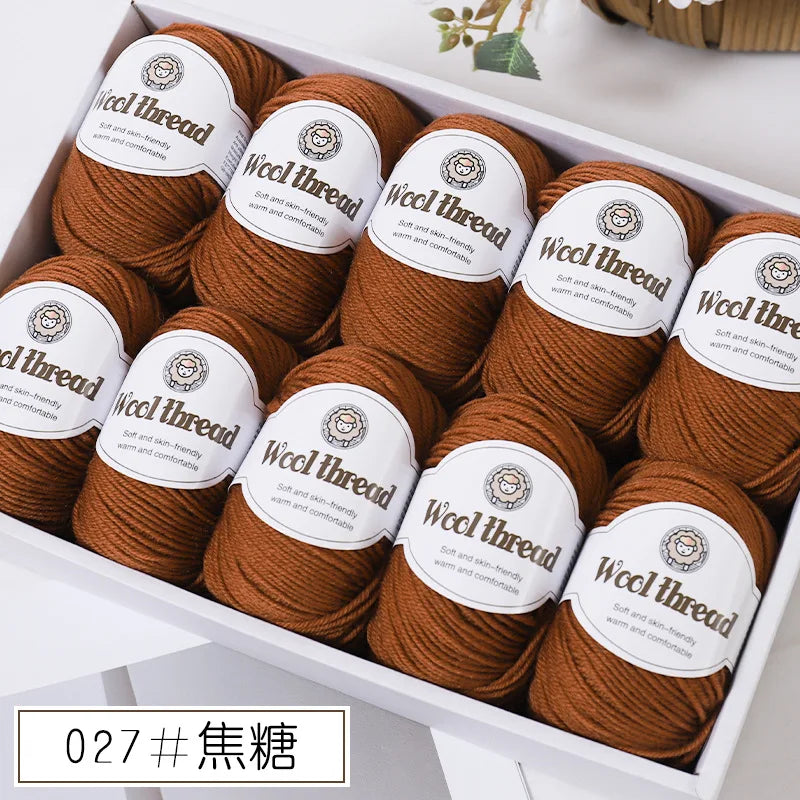 1pc Warm 70% merino wool blend thread handmade DIY sweater scarf anti-pilling wool ball