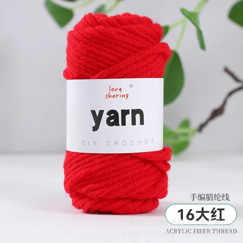 10G 5-strand acrylic thread milk cotton baby thread set handmade DIY wool wholesale wool ball crochet material pack
