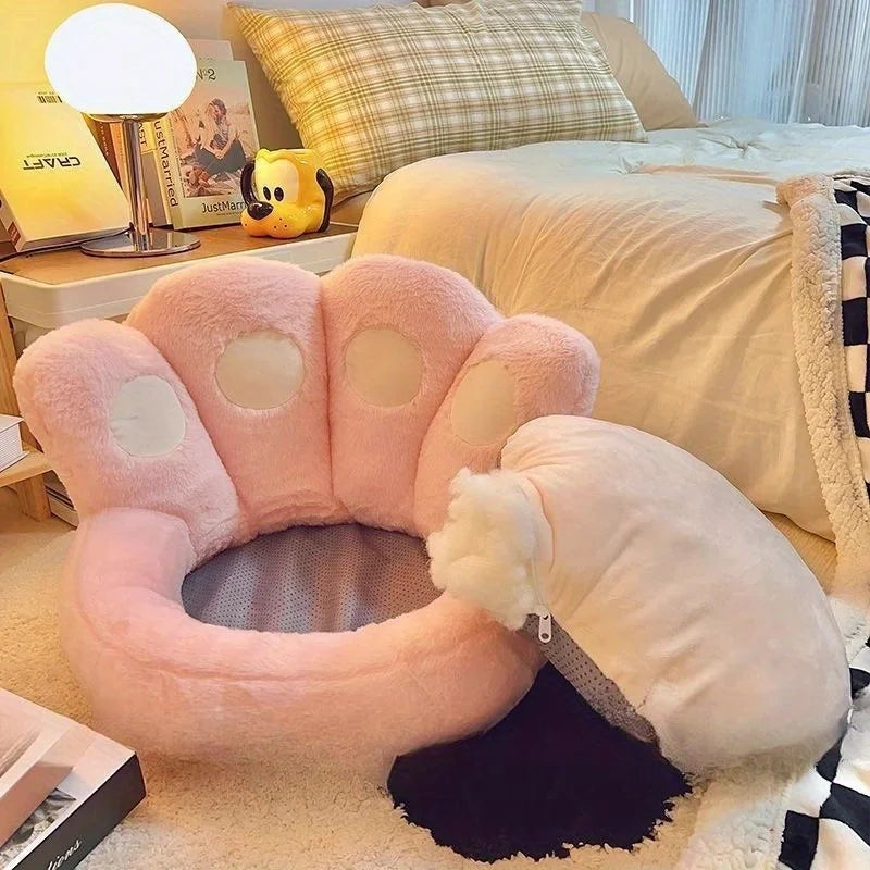 Claw-free seat cushion on the ground lazy seat pier tatami futon bedroom household bay window floor bedside small sofa sedentary
