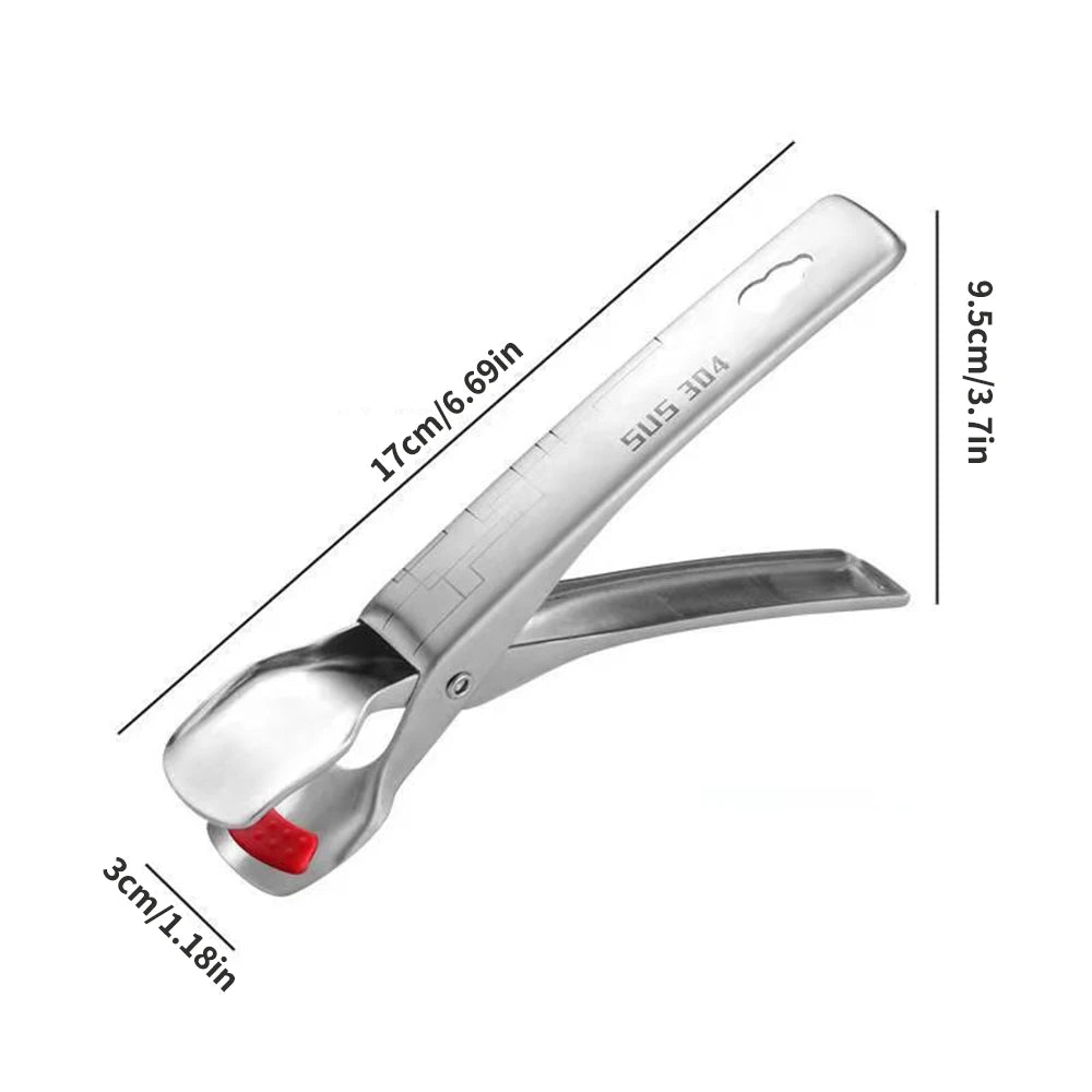 1PC Stainless Steel Anti-Ironing Bowl Clip Non-Slip Steamer Dish Clip Lifting Dish Utensils Household Kitchen Clip Plate
