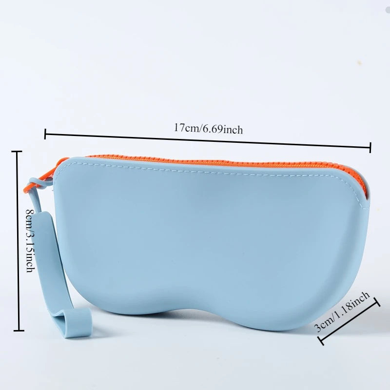 1PC Car Glasses Case Waterproof Silicone
