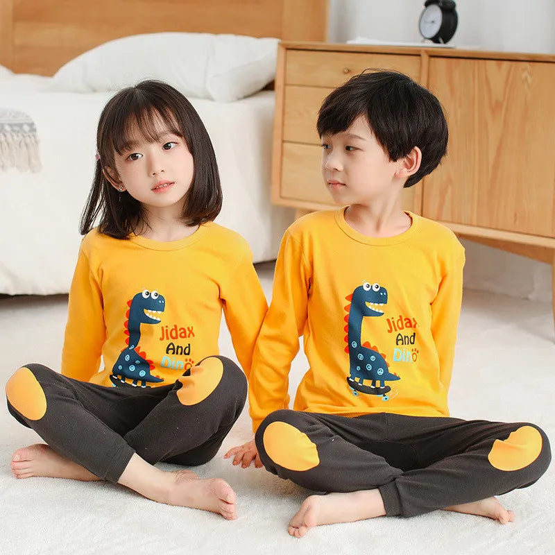 Children Pajamas Boys Totoro Cotton Clothes Pants Set Cartoon Sleepwear Kids Pajamas For Girls Toddler Baby Outfits Child Pyjama
