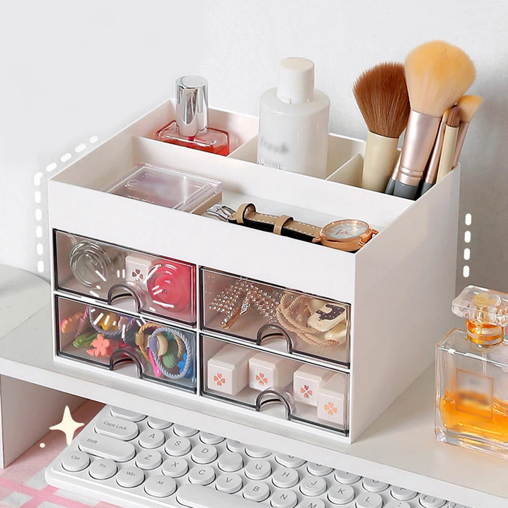 1PC Pen Holder Storage Box - Cute Student Stationery Storage Box - Multi-Functional, Large-Capacity, School Start Storage
