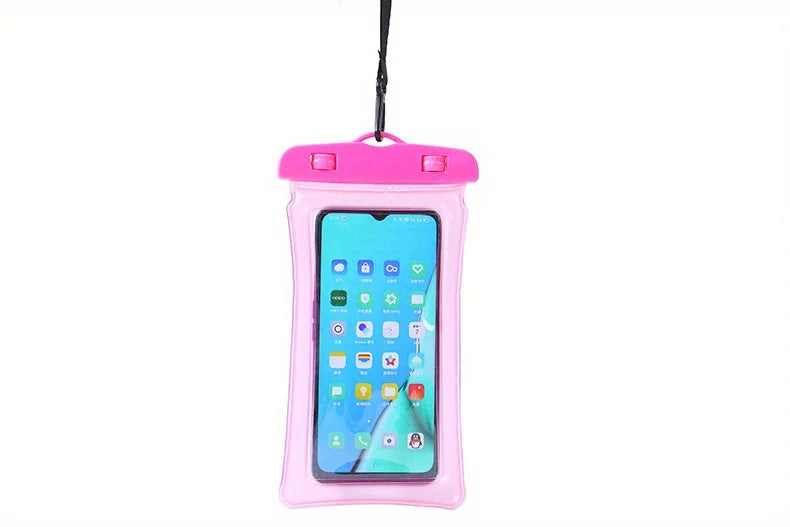Waterproof Mobile Phone Bag with Touchscreen Compatibility Double-Sided Transparent High Definition Outdoor Swimming Bag