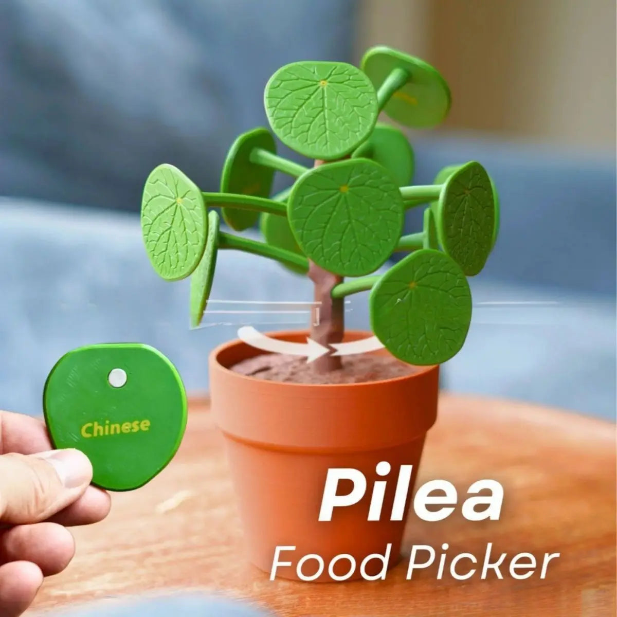 Pilea Food Pickering Dinner Decided Cross-border New Product Money Tree Leaf Picking Decided Dinner