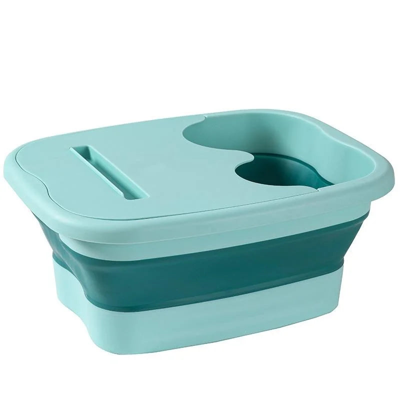 Foldable Footbath Massage Bucket Soaking Bucket Folding Basin Spa Foot Bath Bucket Household Sauna Bathtub Pedicure Bath Bathtub
