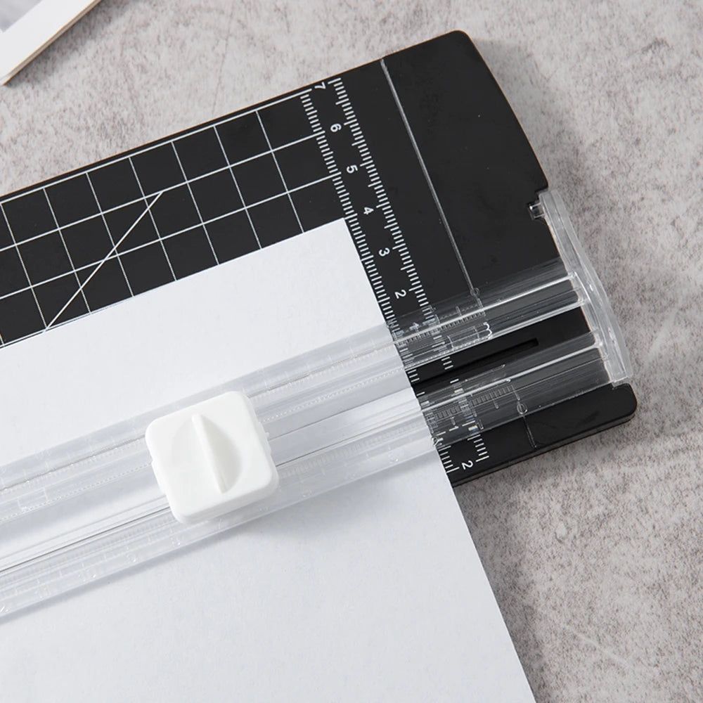 1PC A4 Paper Cutter Safety Protection And Side Ruler Scrapbooking Tool For Handmade Paper, Coupons, Labels