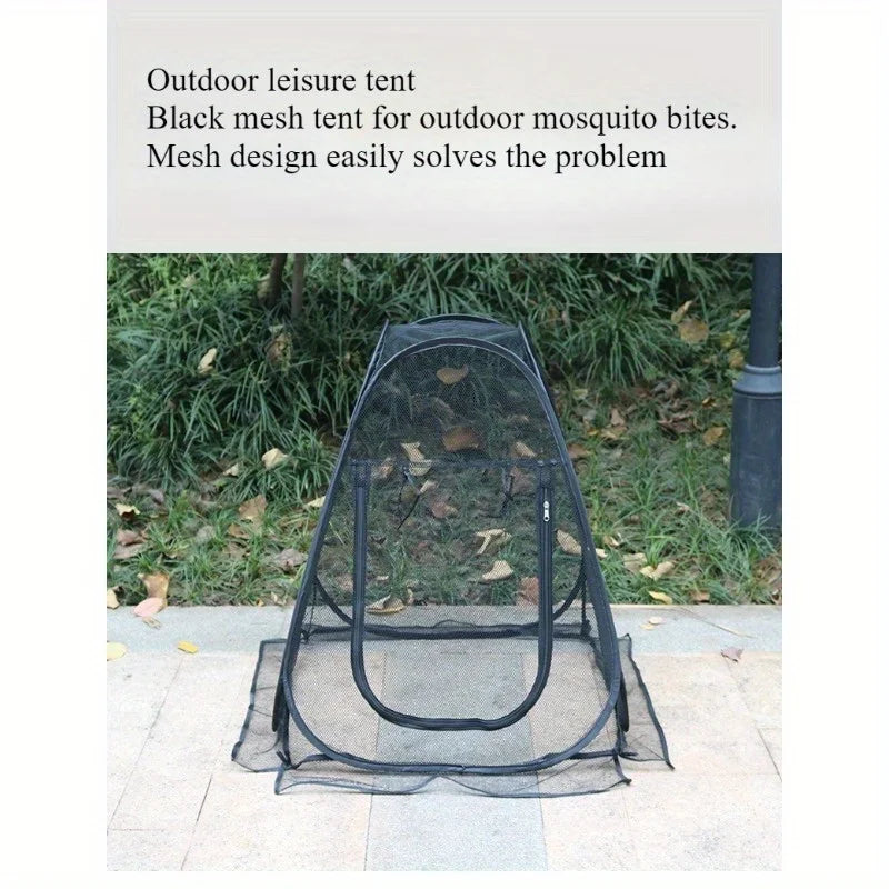 Outdoor hot sale will carry breathable mesh automatic bracket tent, anti-mosquito tent