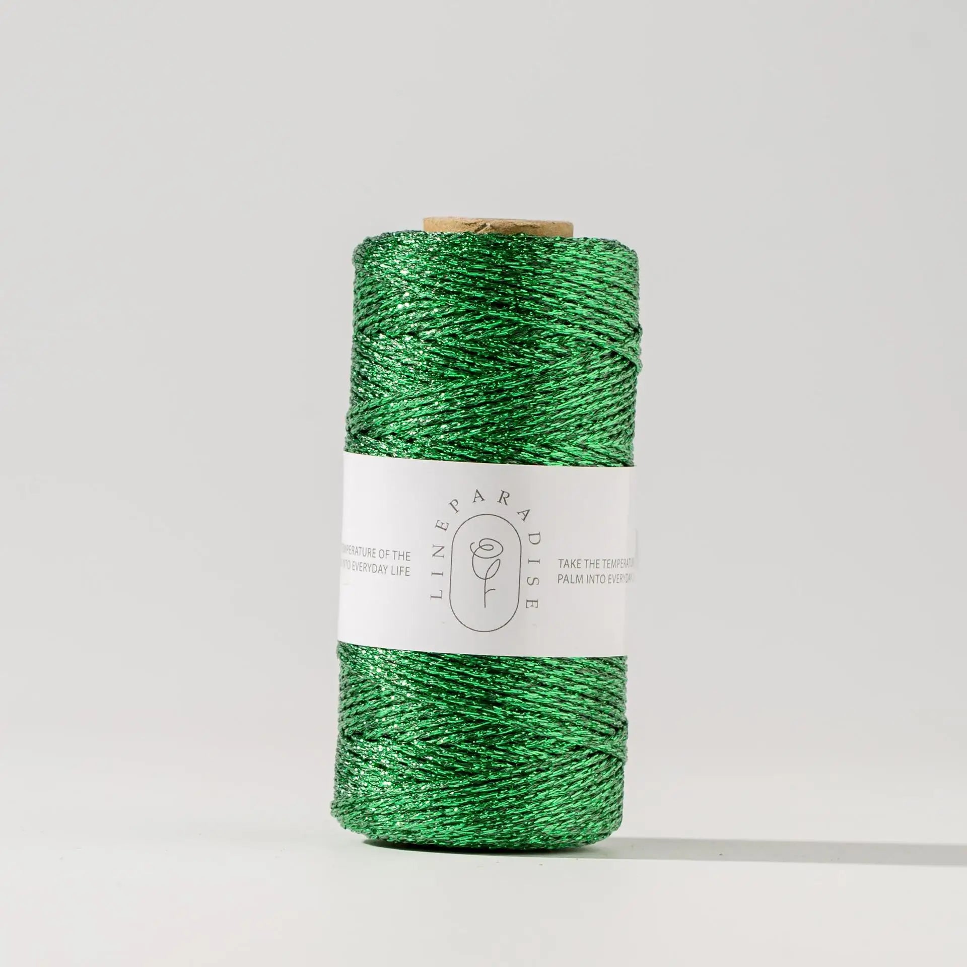 MetalicCord 1.5mm gold wire, Christmas craft rope, gift wrapping line DIY jewelry line 100m
