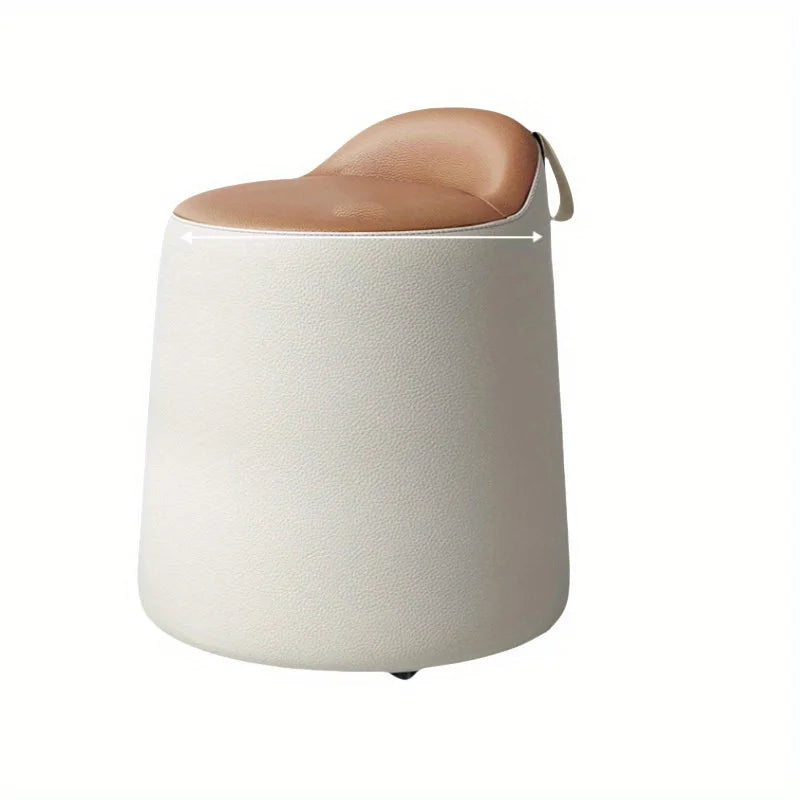 Modern light luxury home bedroom rotating makeup stool girls dressing stool simple dresser stool computer chair round