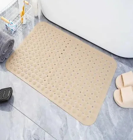 Shower Bath Mat Bath Tub Pad Household Bathroom Hollow Hydrophobic Thicken Anti Slip Pad Suction Cup Bathtub Massage Foot Pad