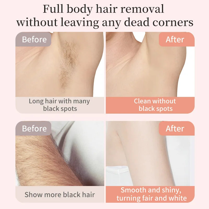 Hair remover Ladies double head shaver Private pubic hair trimmer Electric shaving knife Ladies hair removal instrument