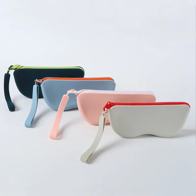 1PC Car Glasses Case Waterproof Silicone