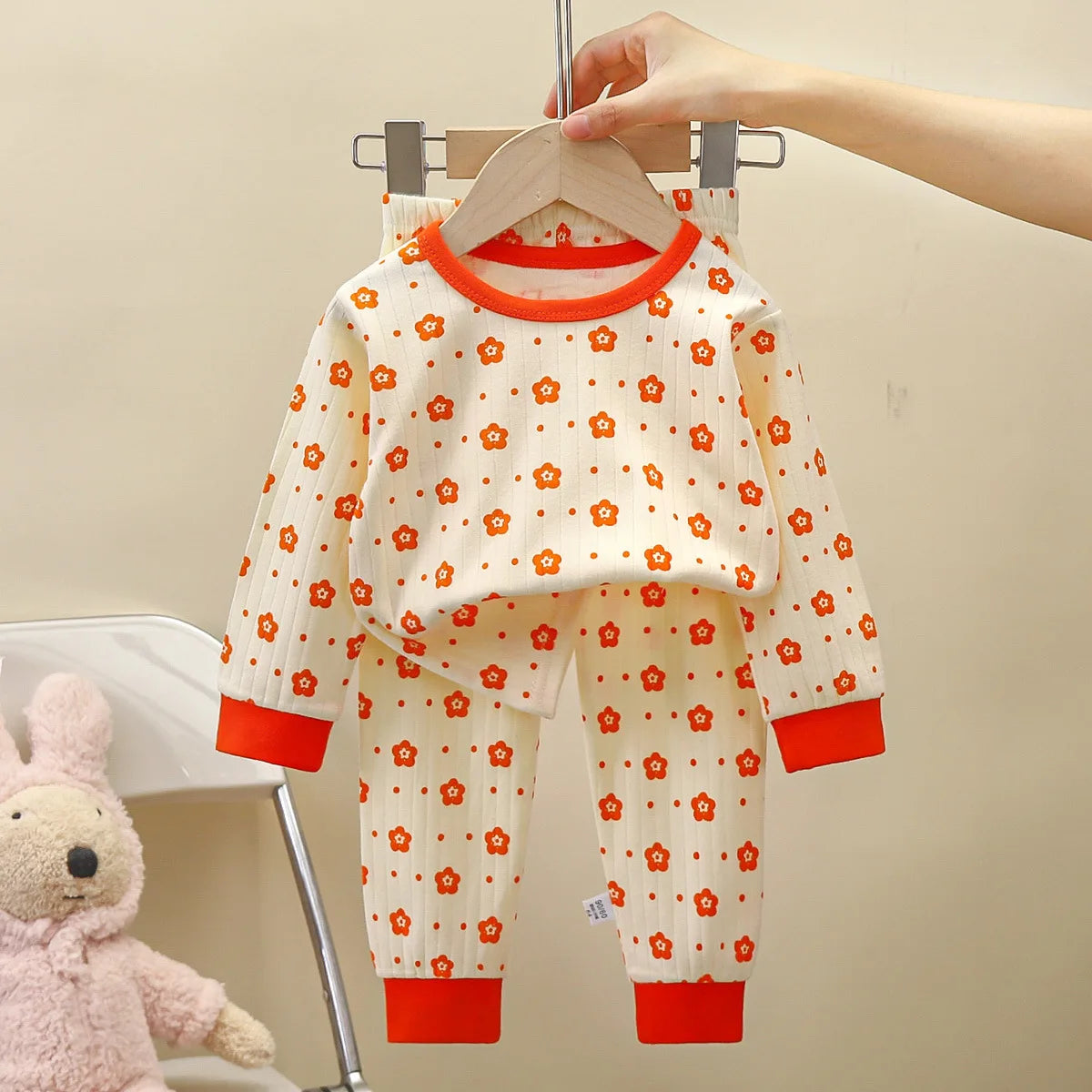 Children Kids Clothes Sets Boys Girls Suit Pajamas Clothinng Pants Cartoon Autumn Winter Sleepwear Outfits