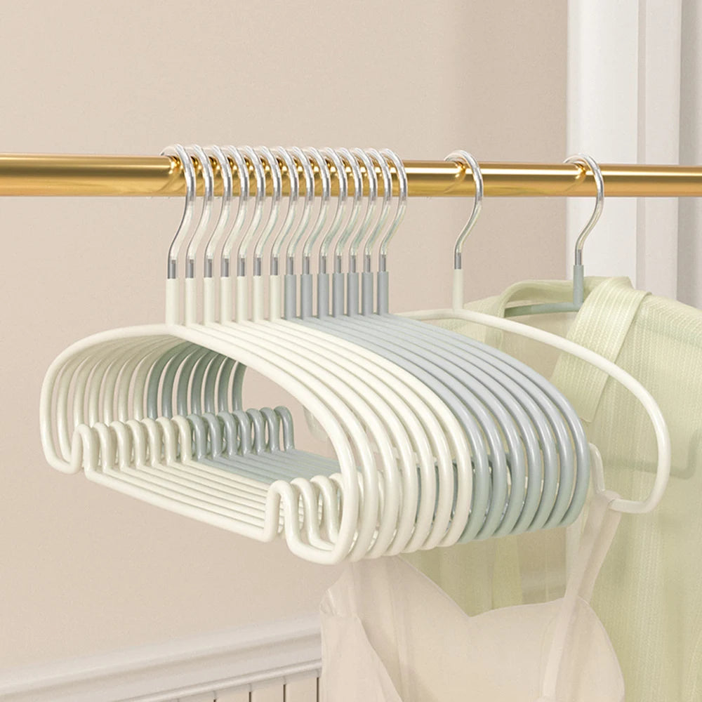 10PCS Hanger - Invisible Dormitory Clothes Drying Rack - Household Clothes Hanger - Clothes Support Rod