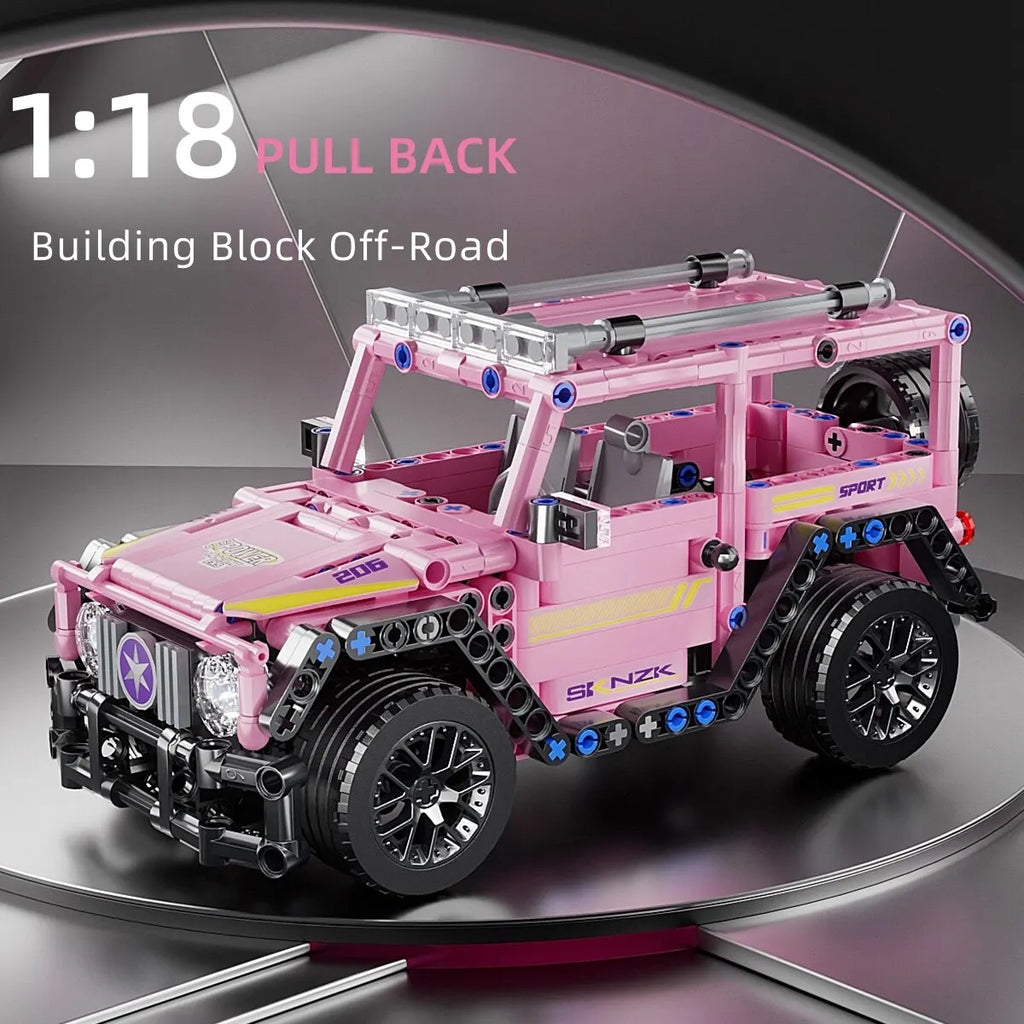 485PCS Building Blocks City Speed Car Festive Gift Giving Racing Vehicle with Super Racers Bricks Toys for Children Boy Gift
