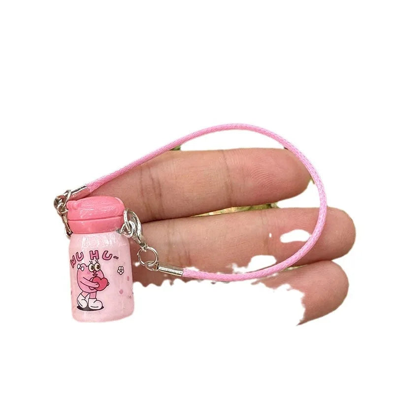 Mini kettle thermos cup pendant cute little bottle doll accessories simulation DIY water cup accessories wholesale