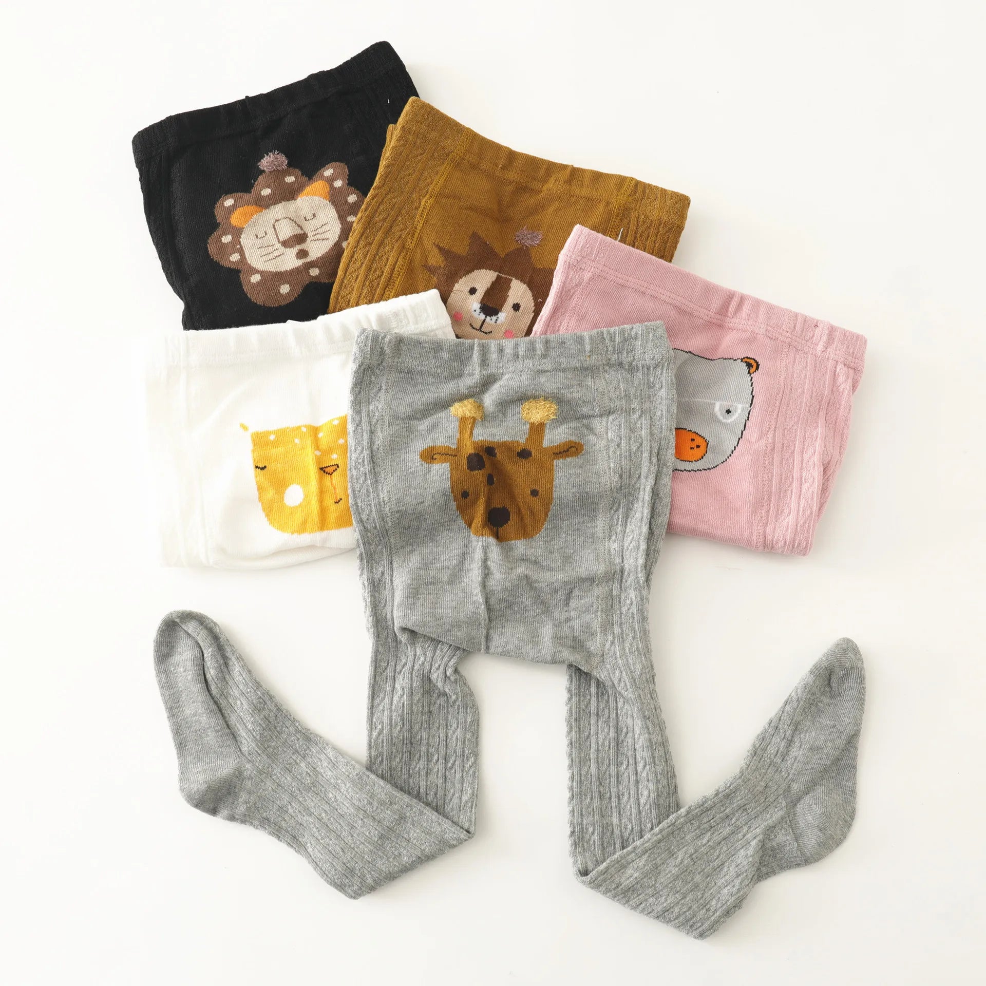 Baby Cotton Pantyhose Newborn Cute Animal Autumn Winter Warm Tight Pantyhose Kids Dance Stocking