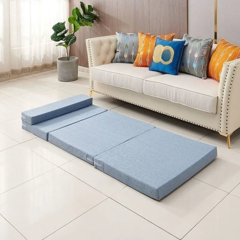 Office nap mat, floor laying, artifact folding mat, floor laying, thickened tatami mattress, sponge, lunch break mat