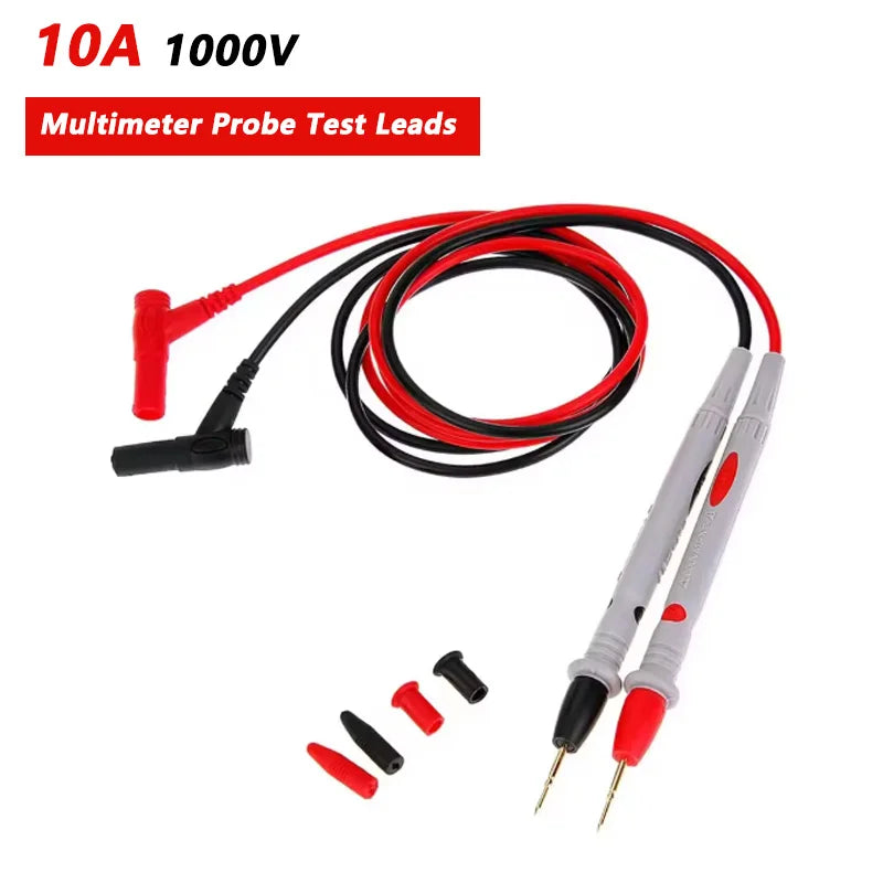 1000V 20A 10A Universal Digital Multimeter Probe Test Leads For Multimeter Feelers Multimeter Wire Cable Pen Tip