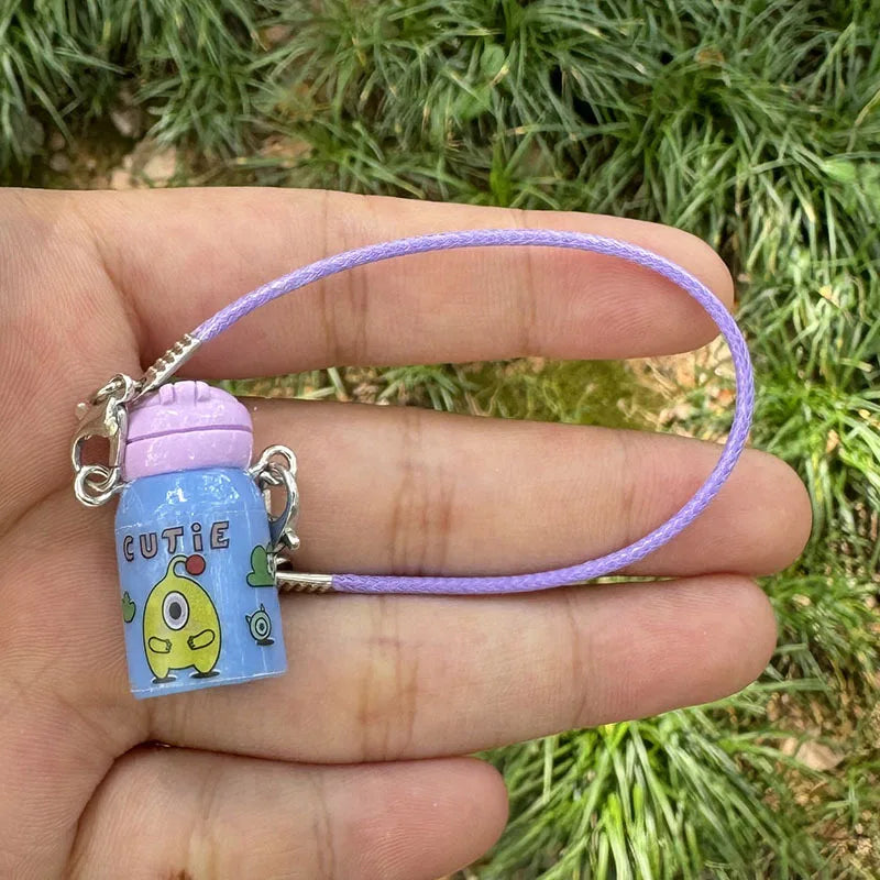 Mini kettle thermos cup pendant cute little bottle doll accessories simulation DIY water cup accessories wholesale