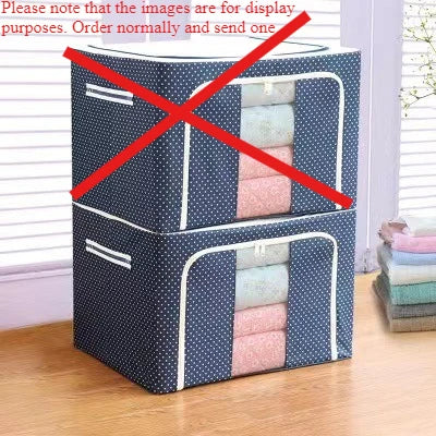 Clothes storage box, cotton and linen storage box, folding and organizing box, household wardrobe, storage box, large storage